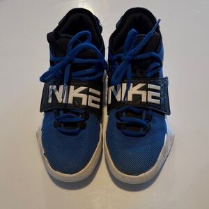 Nike Kids Black and Blue Sneakers